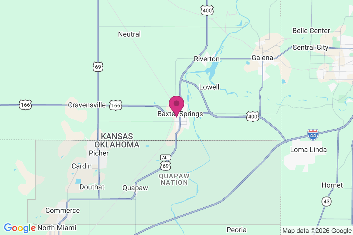 Baxter Junction map