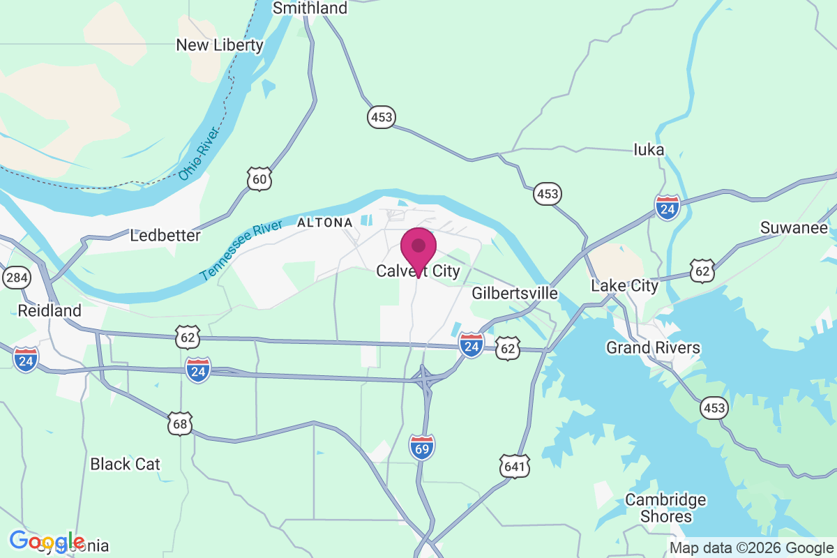 Calvert City map