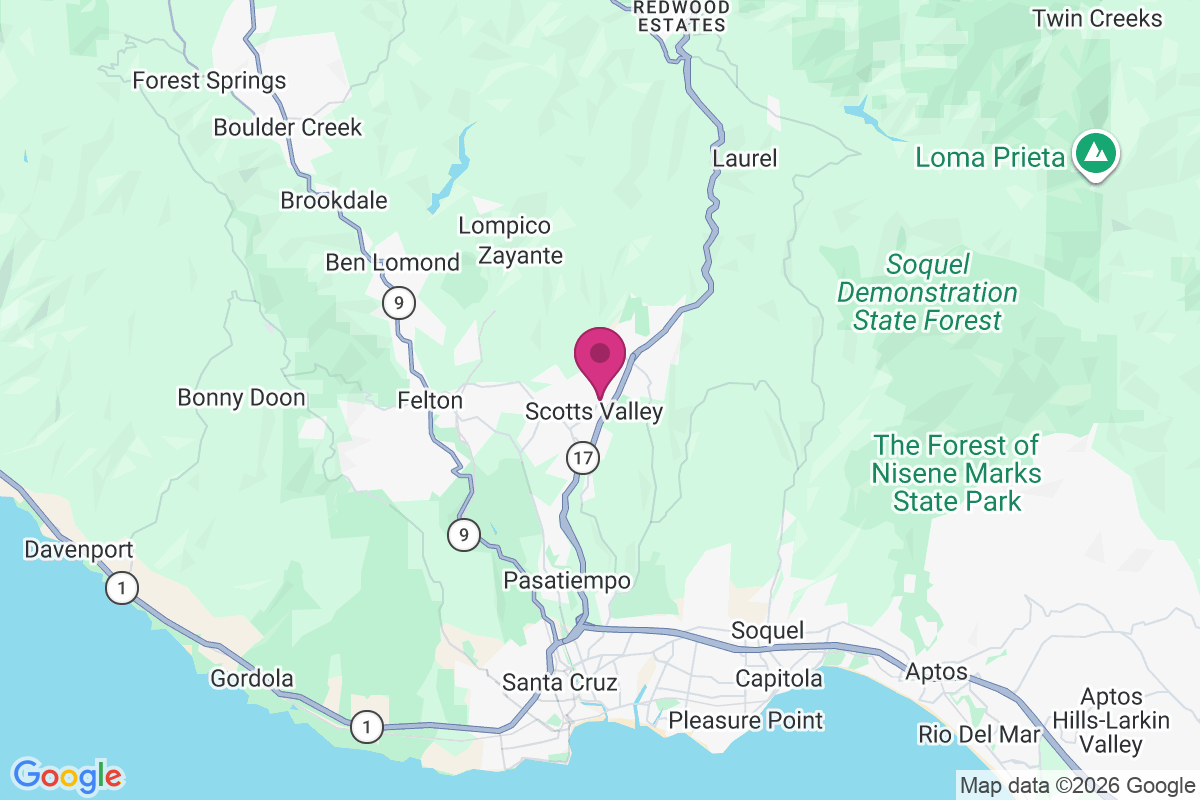 Scotts Valley map