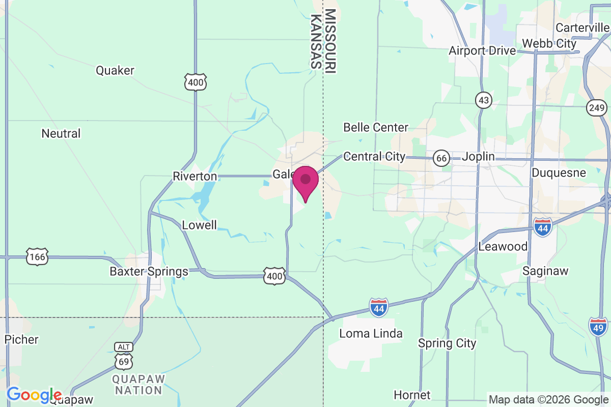 South Galena map