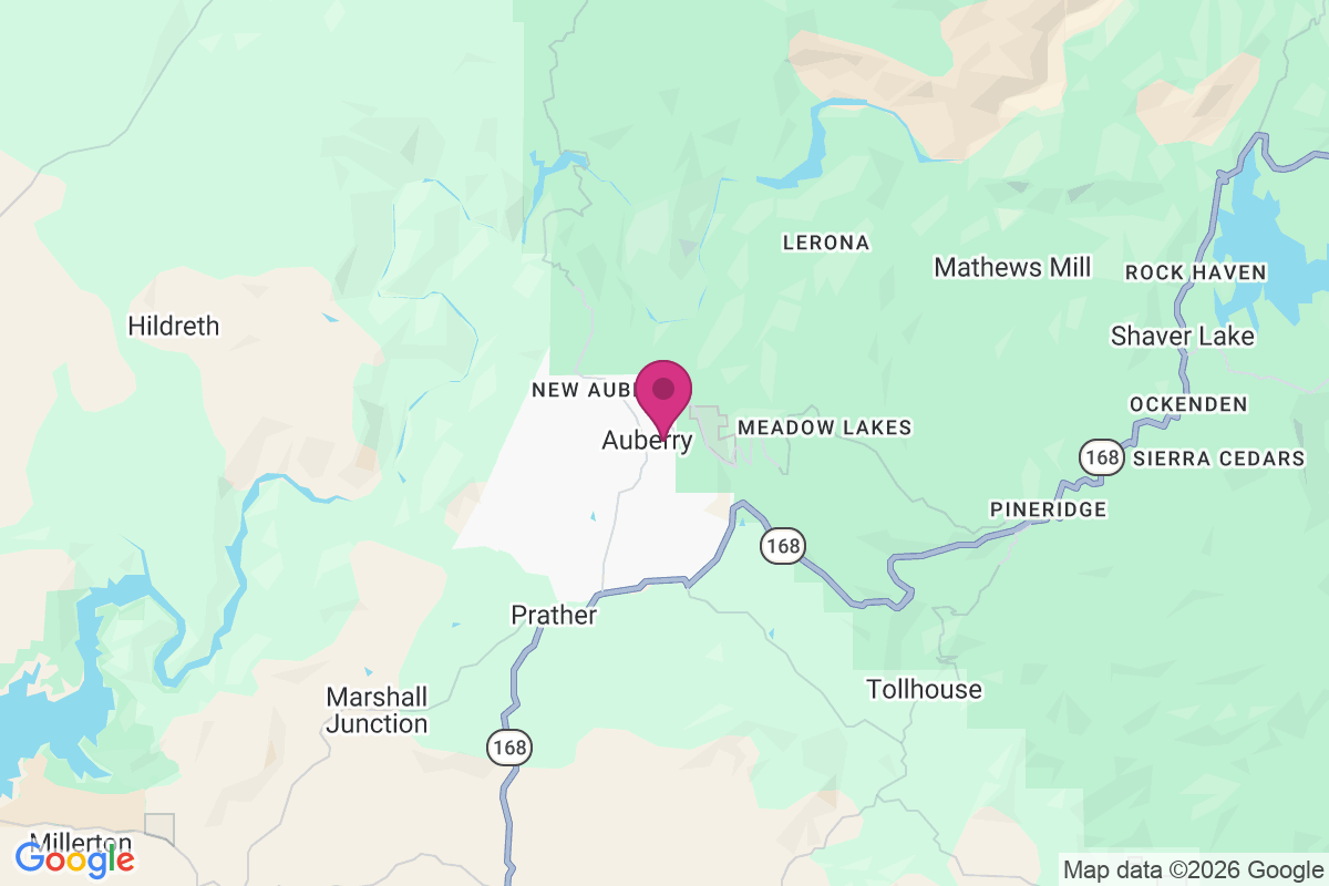 Auberry map