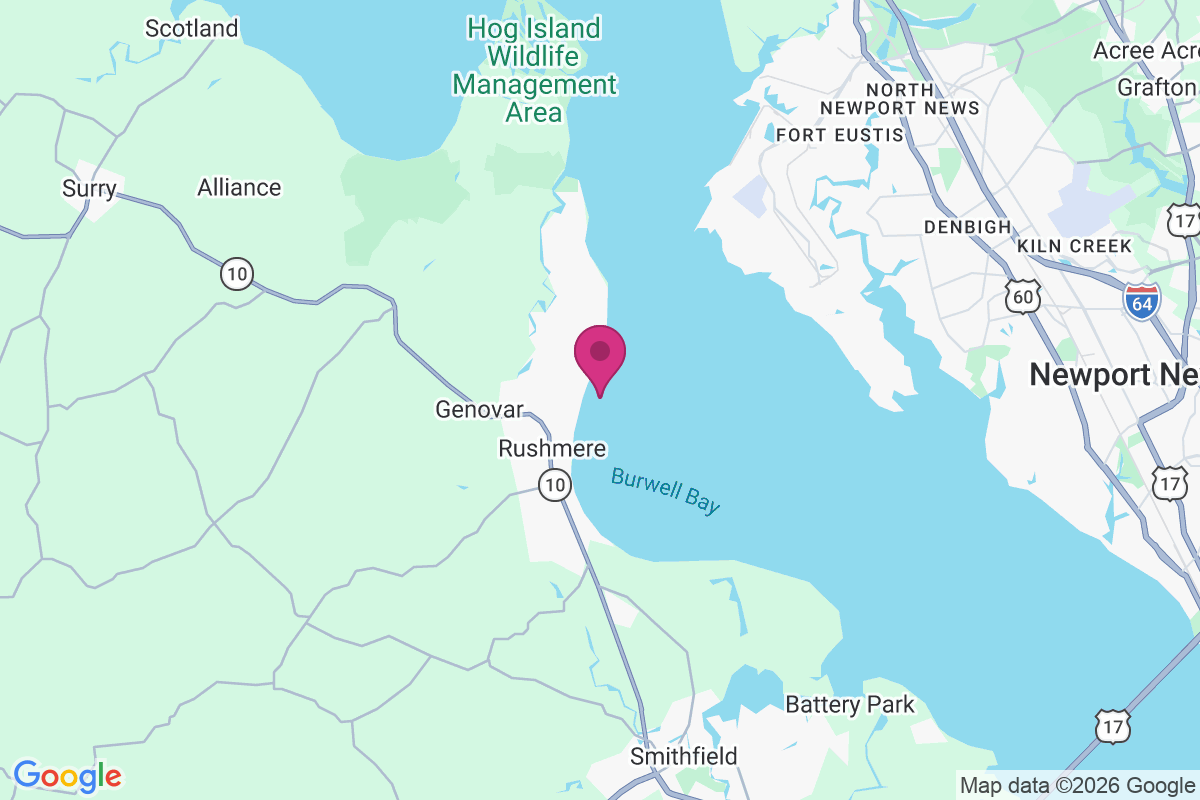 Baileys Beach map
