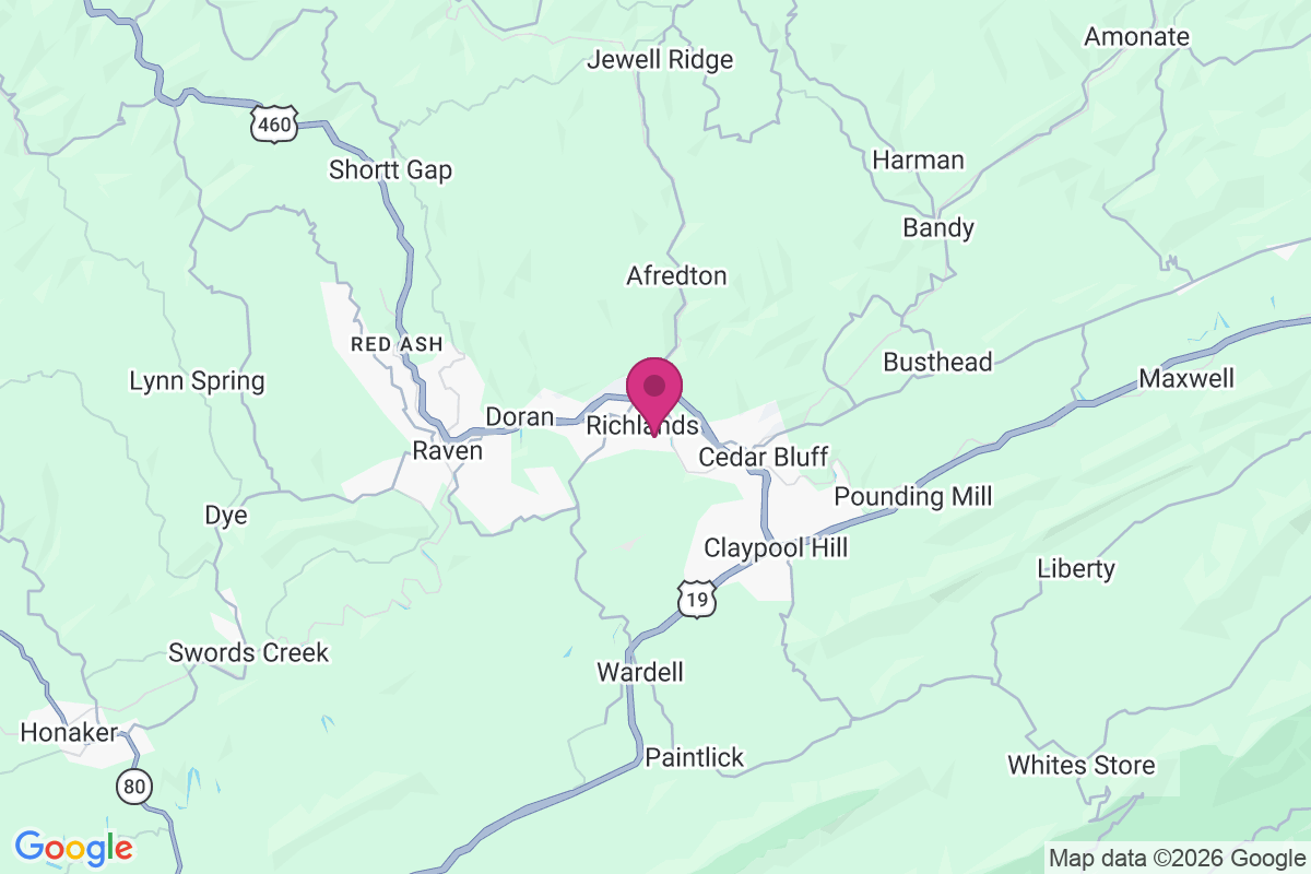 Richlands map
