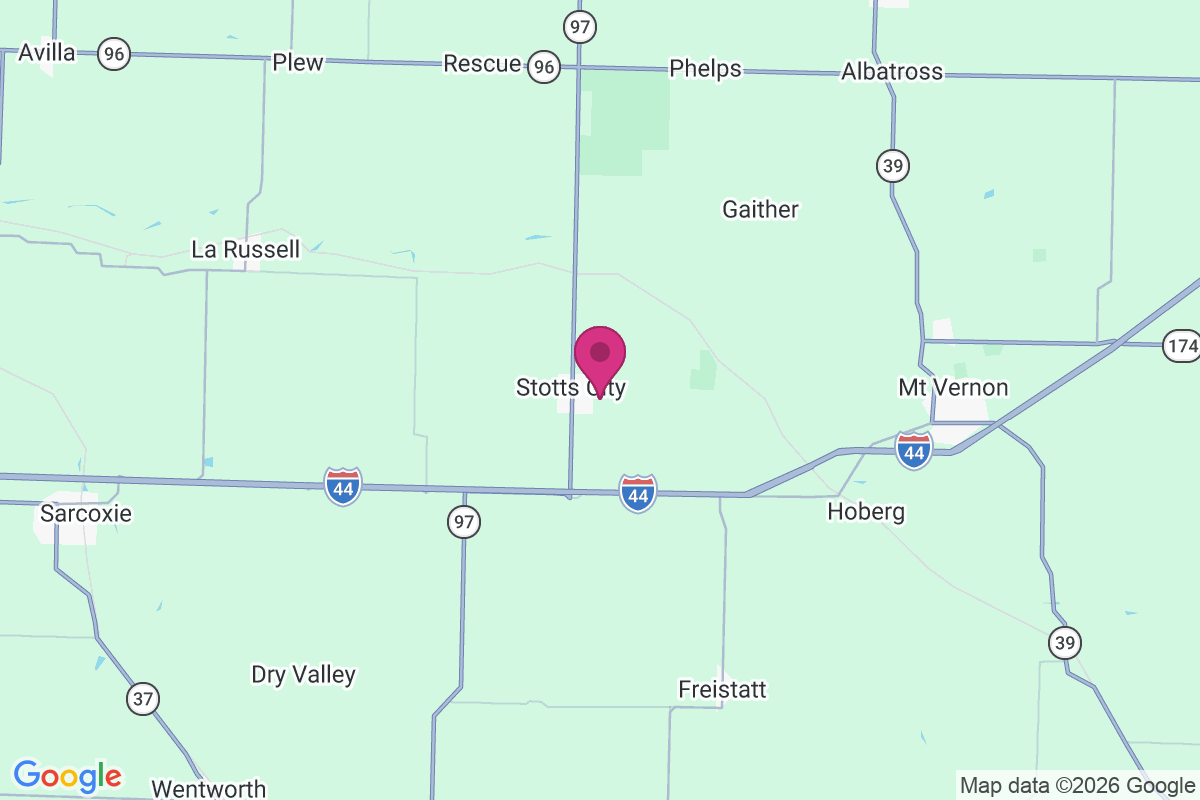 Stotts City map