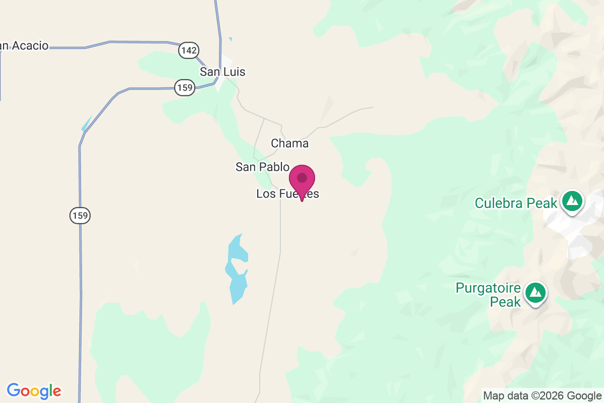Los Fuertes map