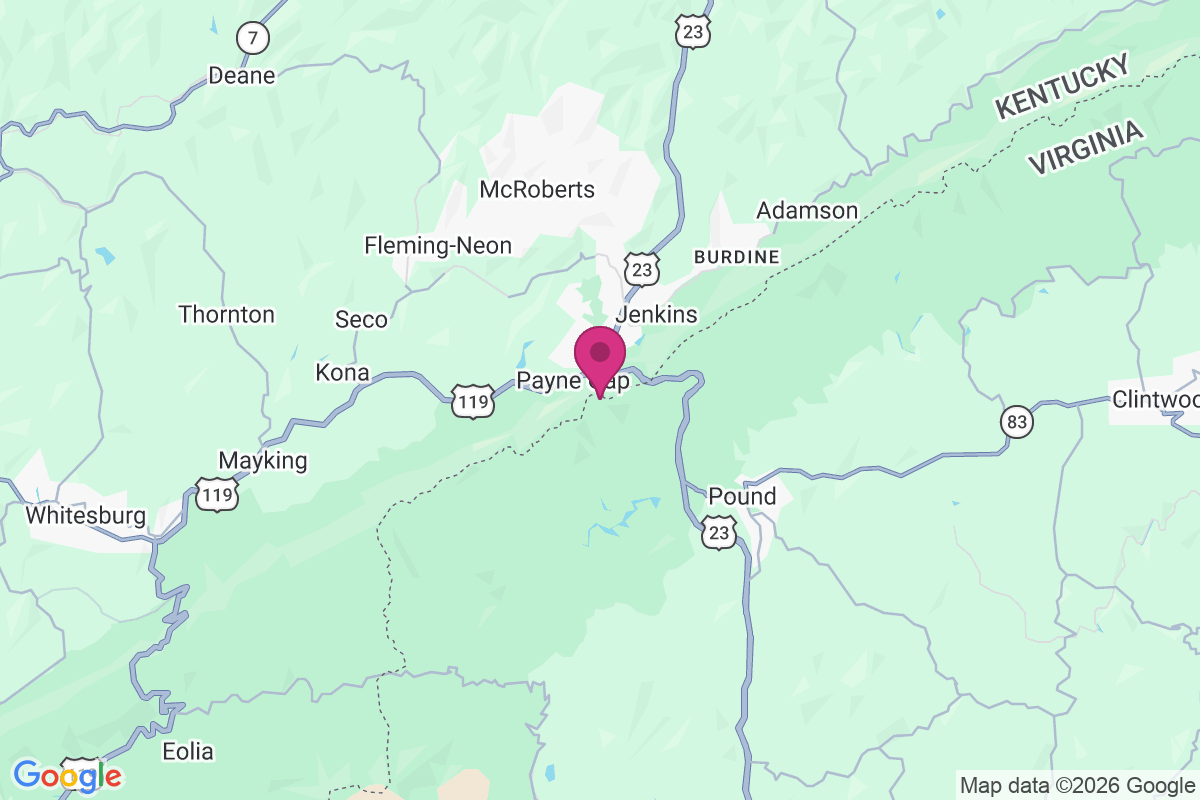 Payne Gap map