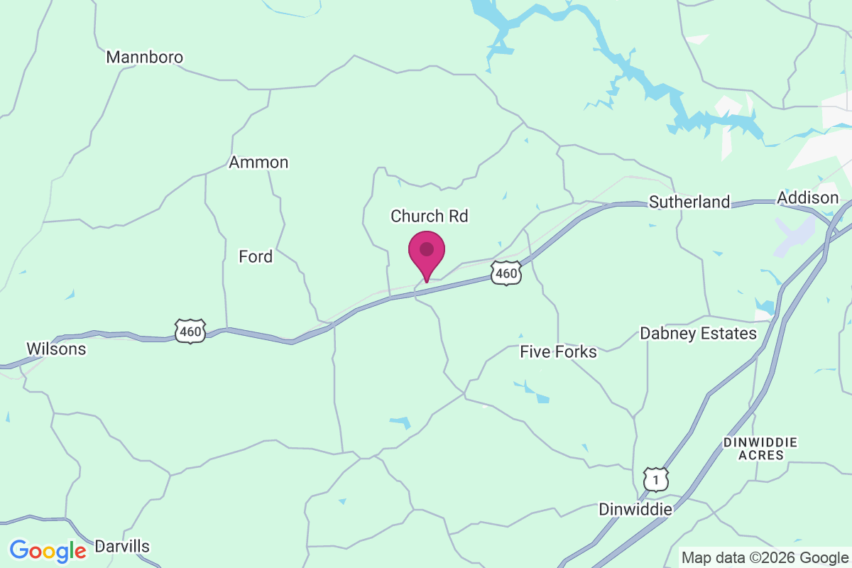 Church Road map