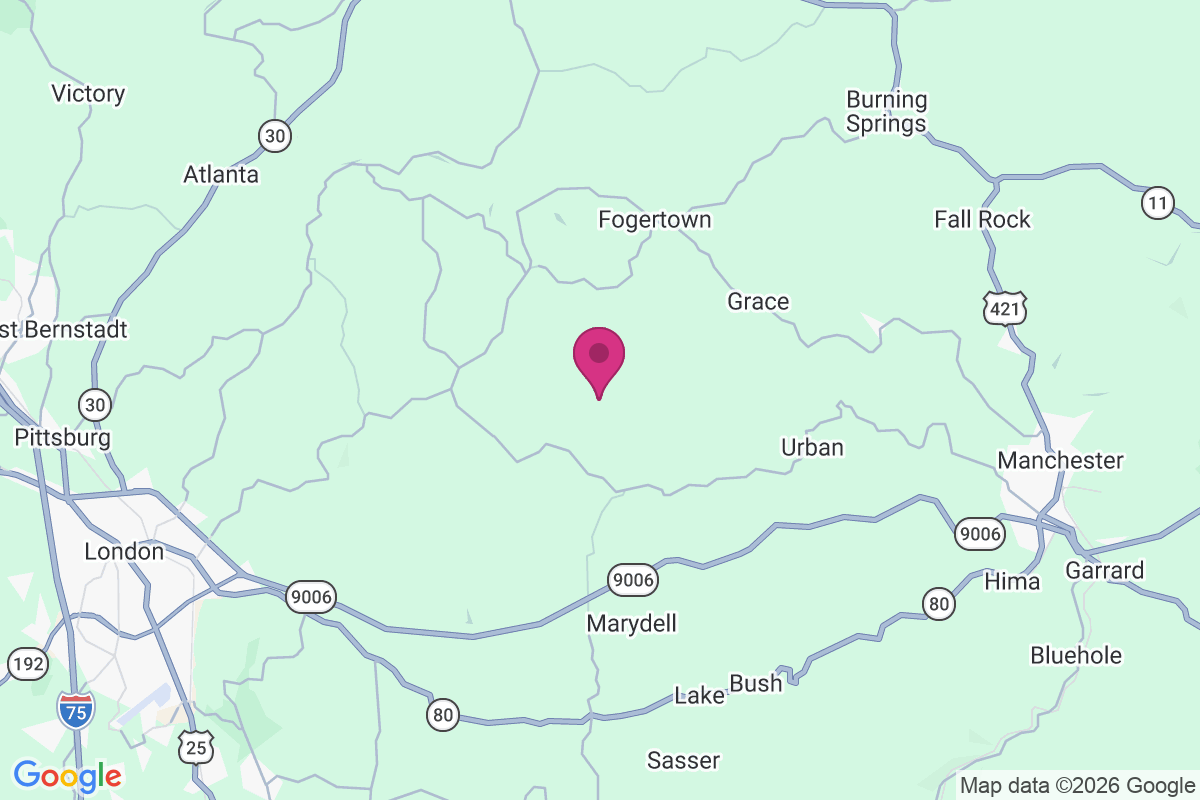 Portersburg map