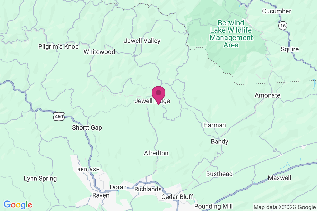 Jewell Ridge map