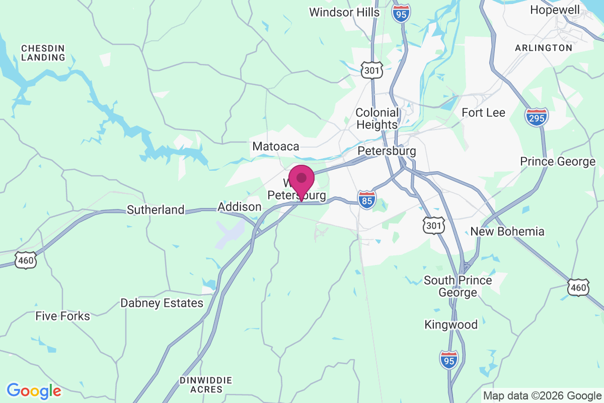 West Petersburg map