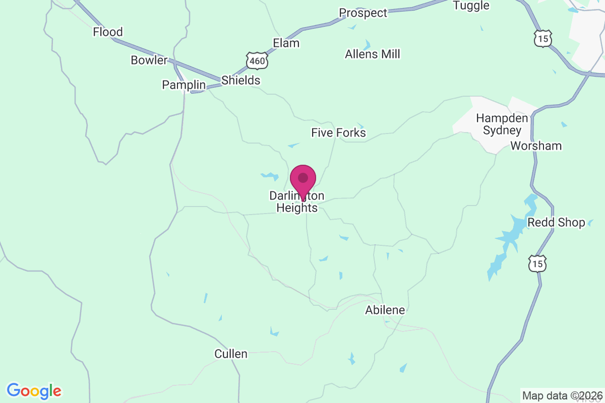 Darlington Heights map