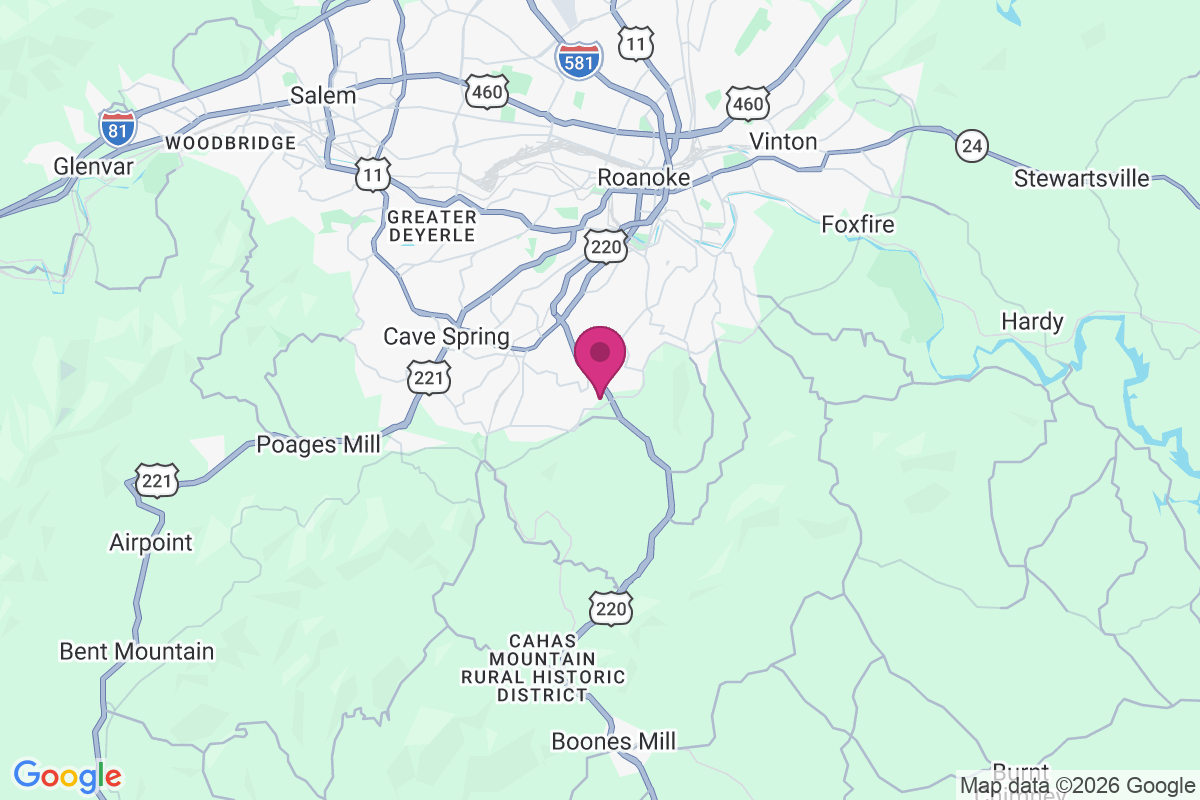 Hunting Hills map