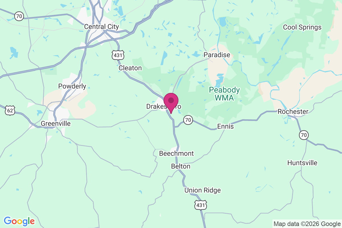 Drakesboro map