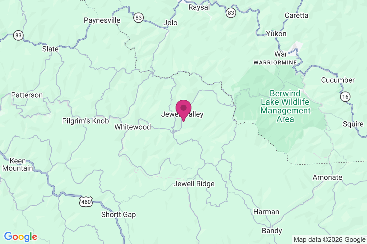 Jewell Valley map