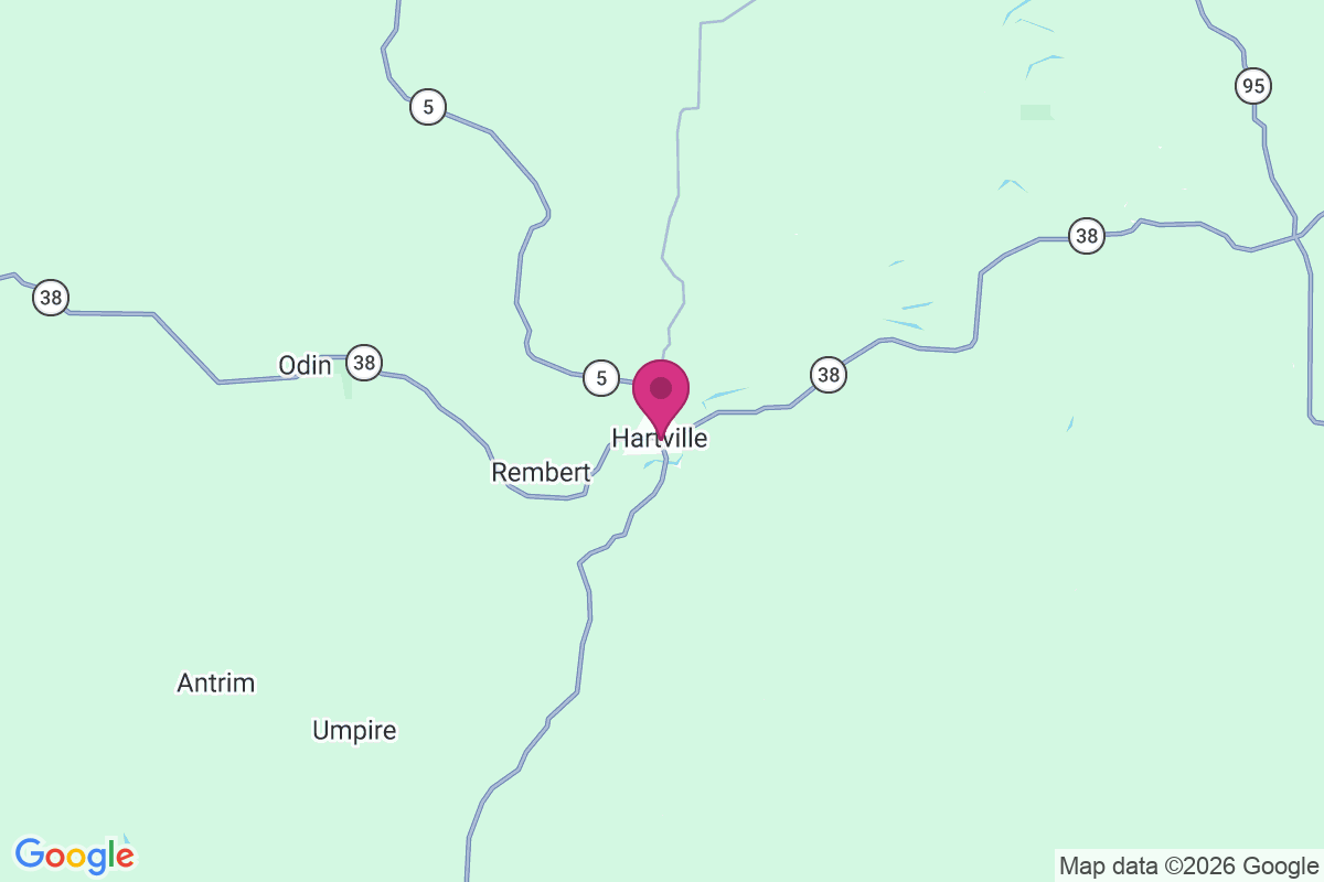 Hartville map