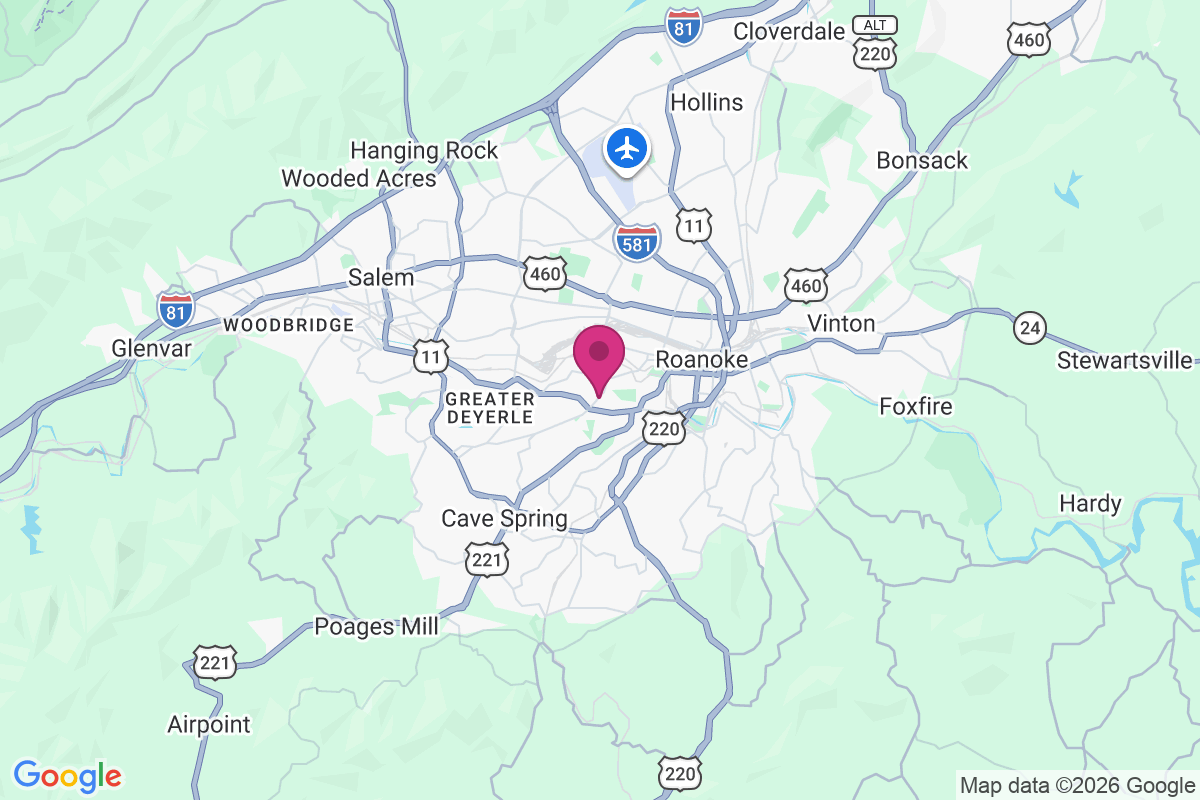 Raleigh Court map