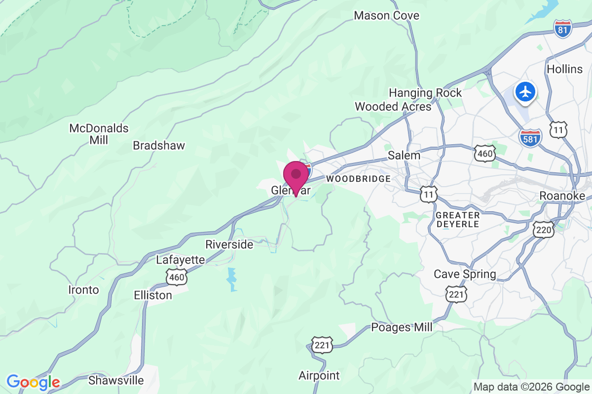 Glenvar map