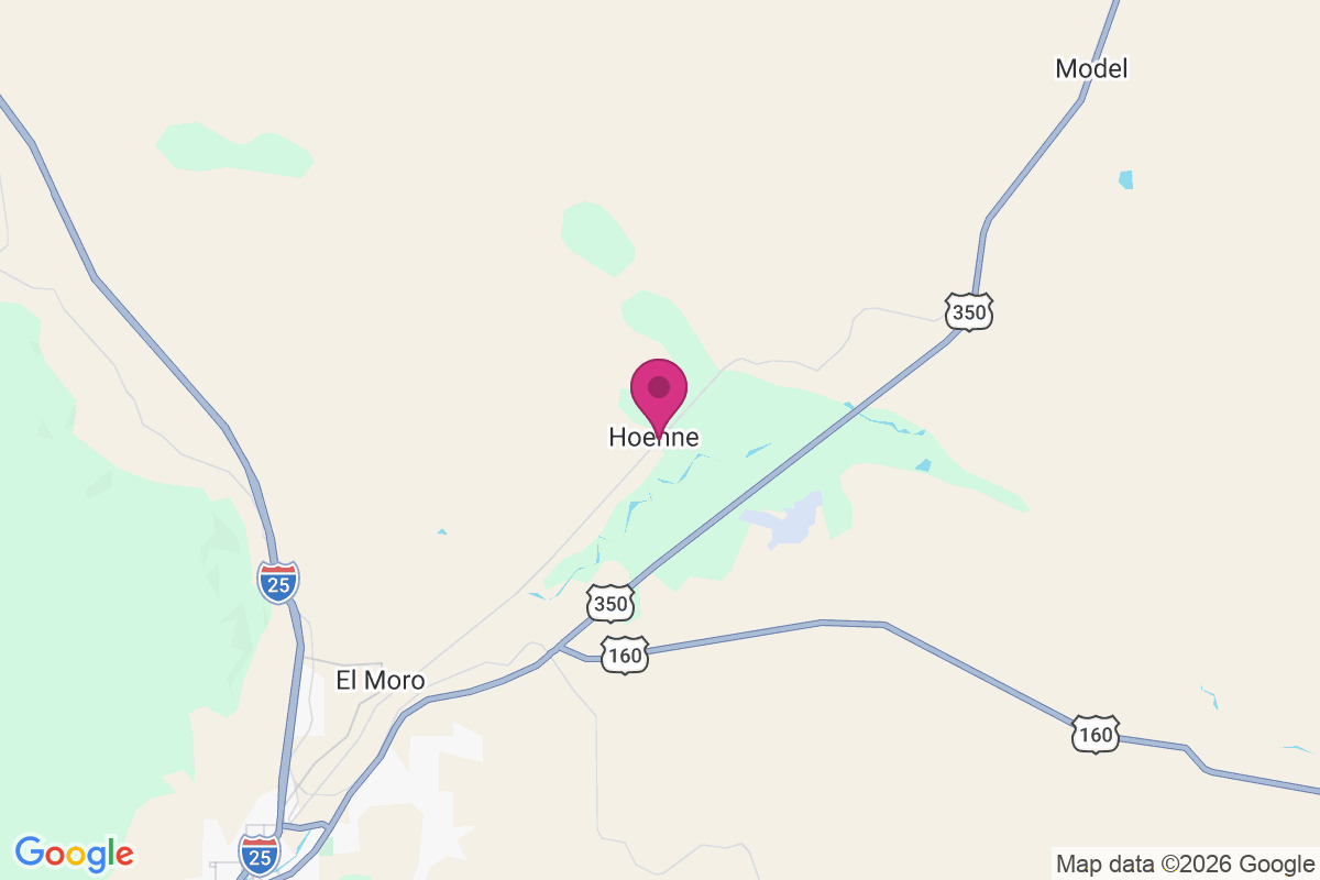 Hoehne map