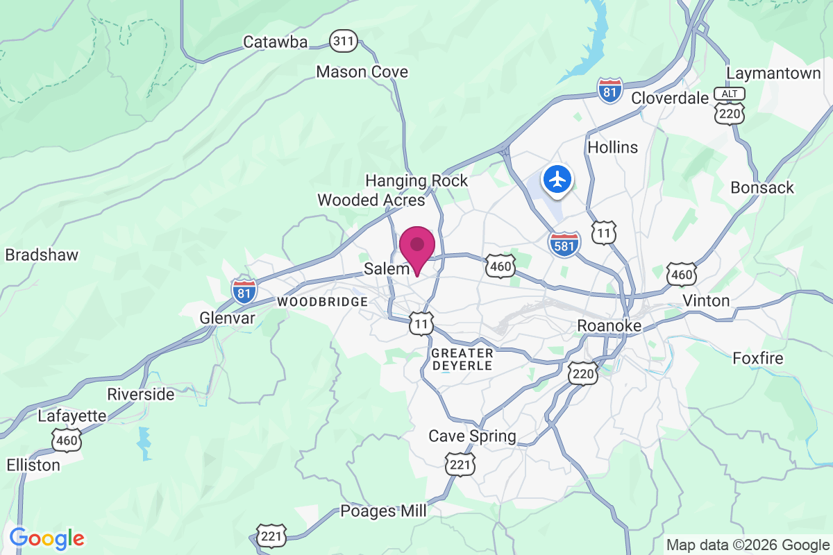 Evans Hill map