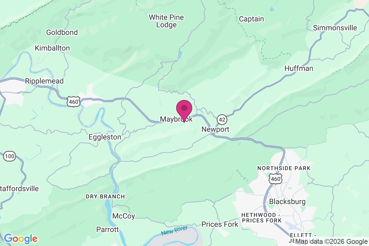 Maybrook map