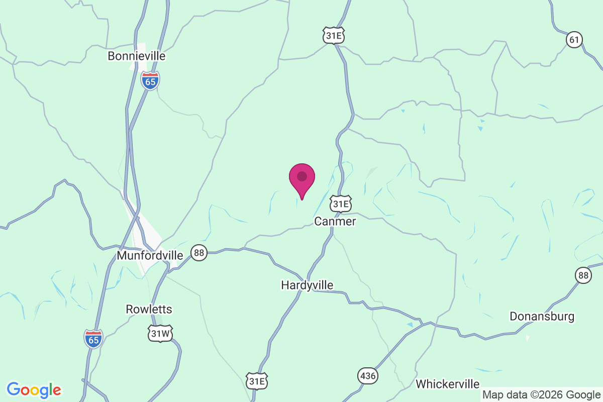 Glen Lily map