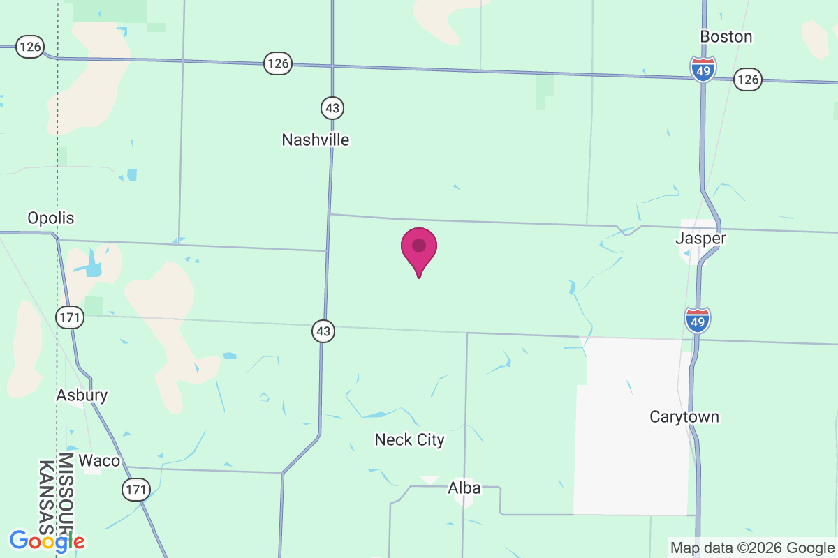 Cossville map
