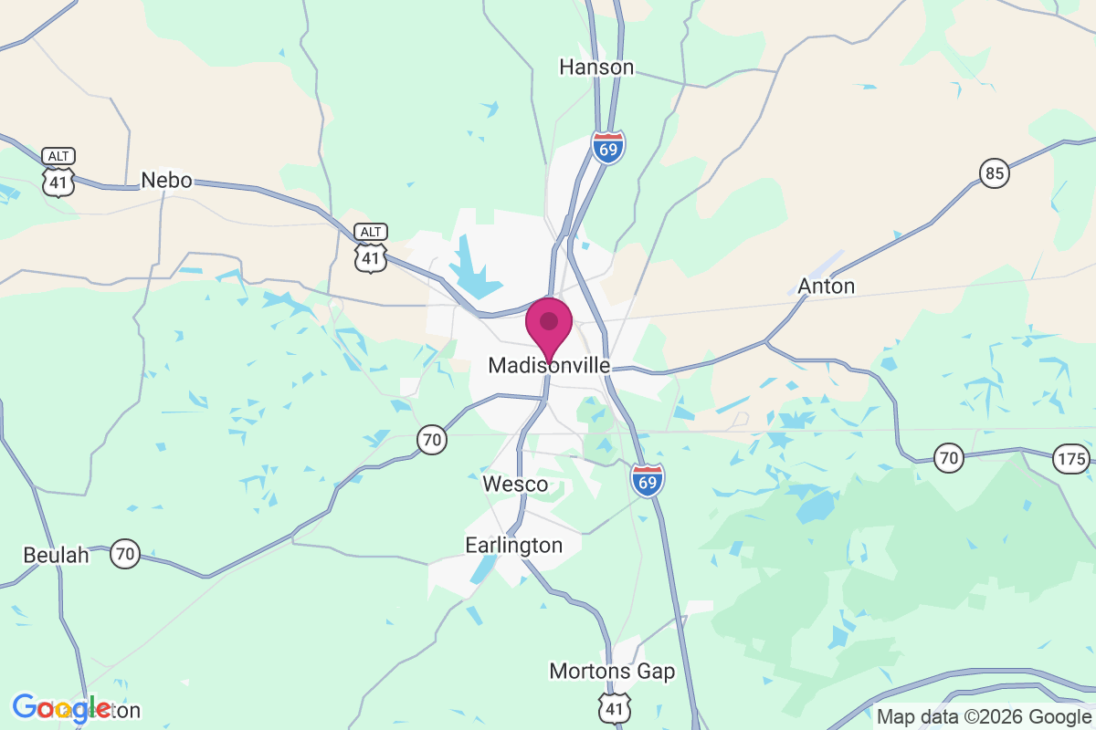 Madisonville map