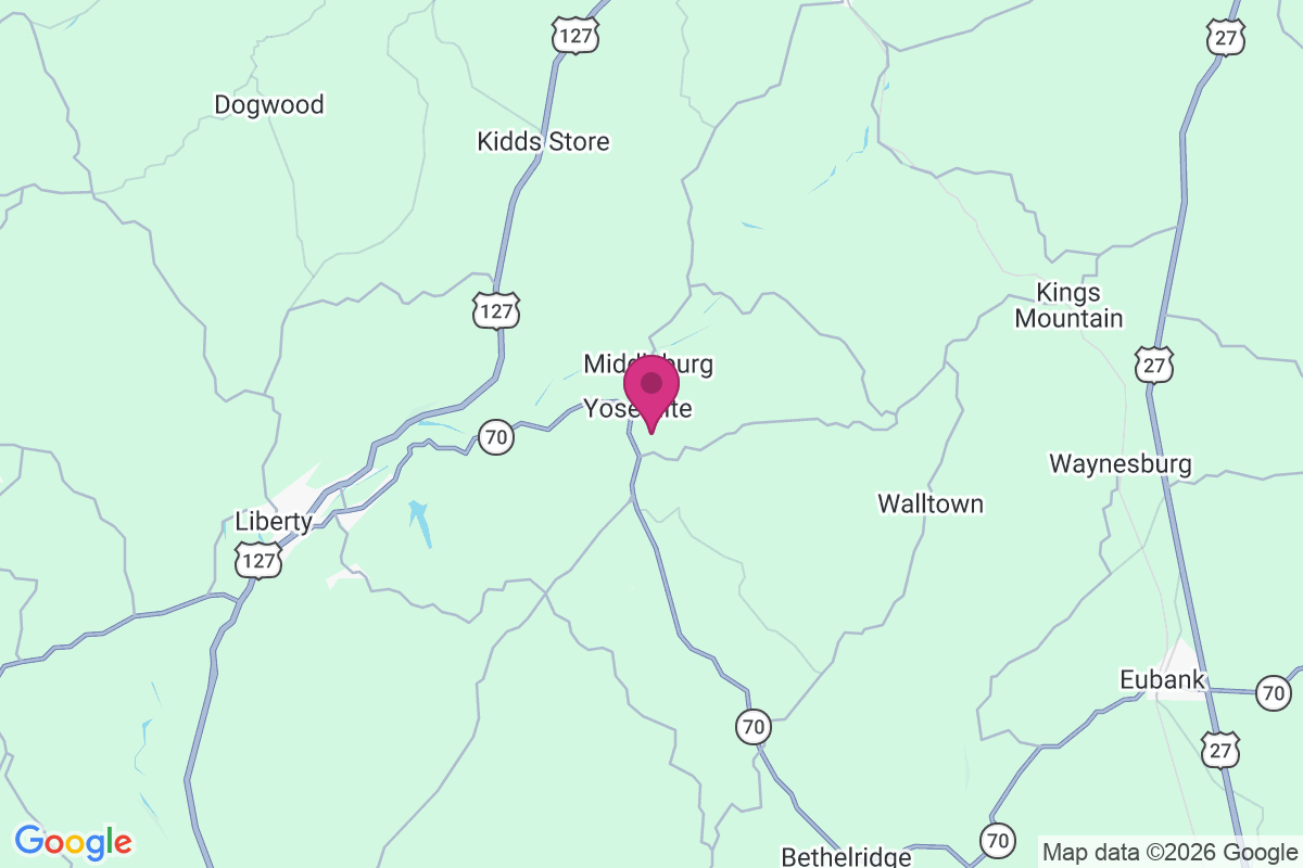 Yosemite map