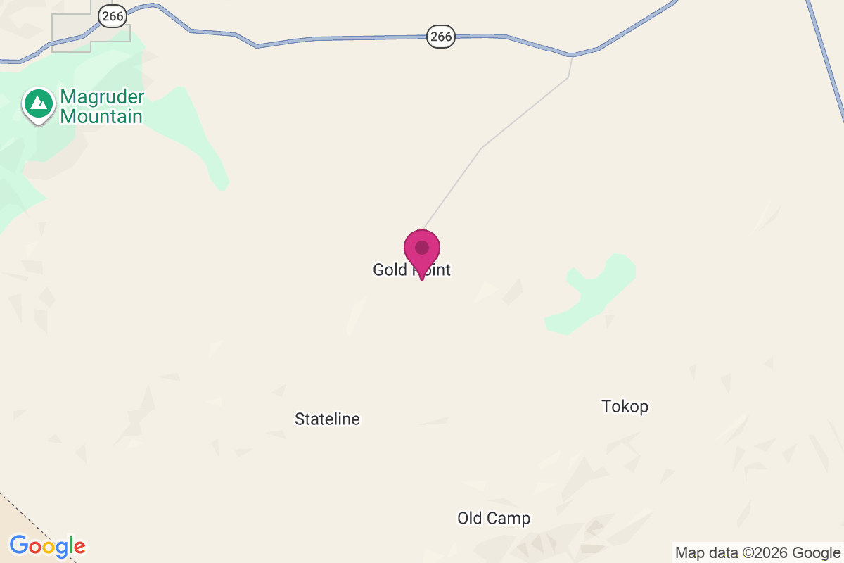 Gold Point map