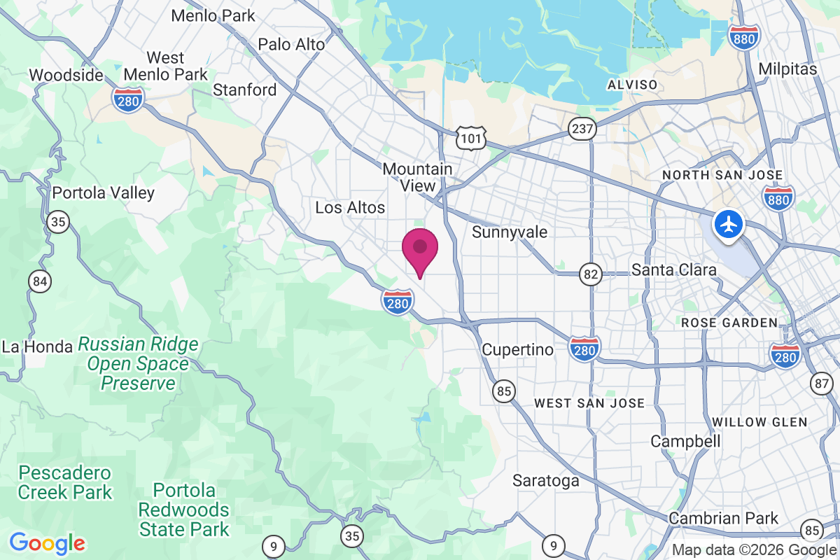 Loyola Corners map