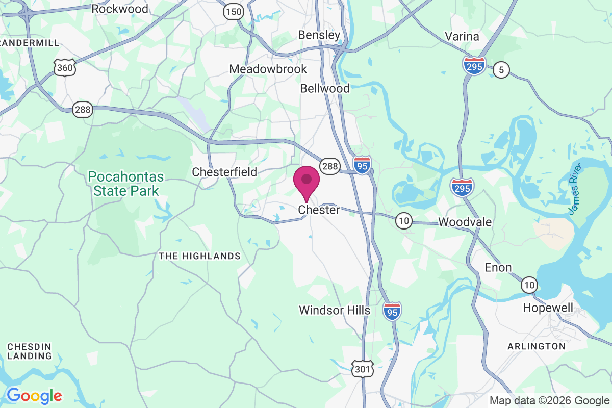 Chesterbrook Farms map