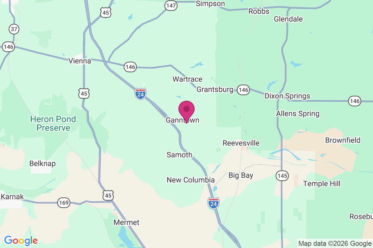 Ganntown map