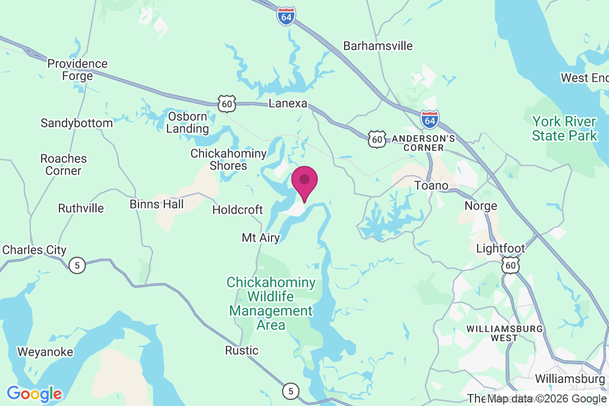 Chickahominy Haven map