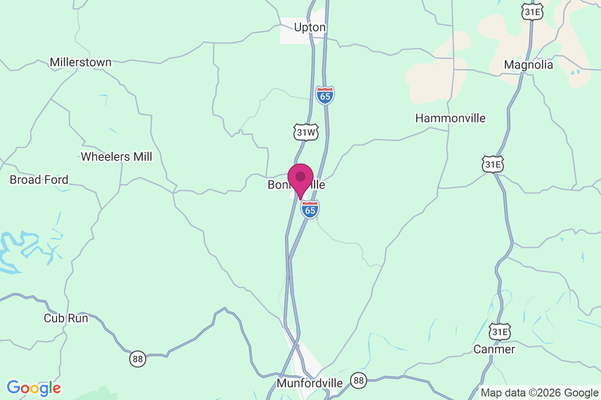 Bonnieville map