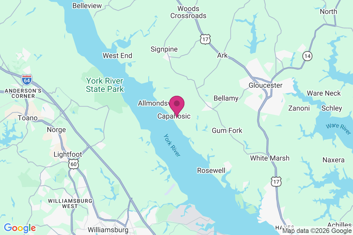 Capahosic map