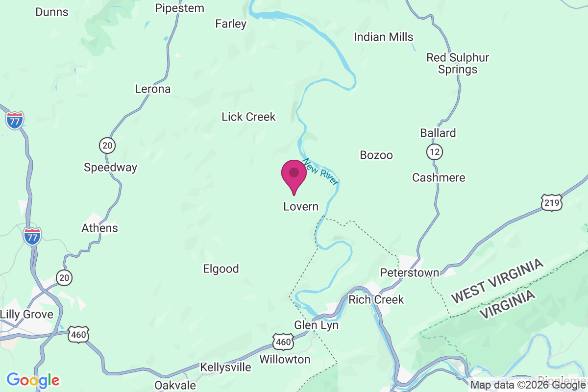 Cashers Hill map
