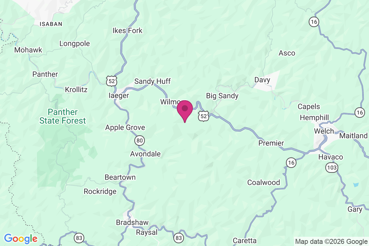 Clear Fork Junction map