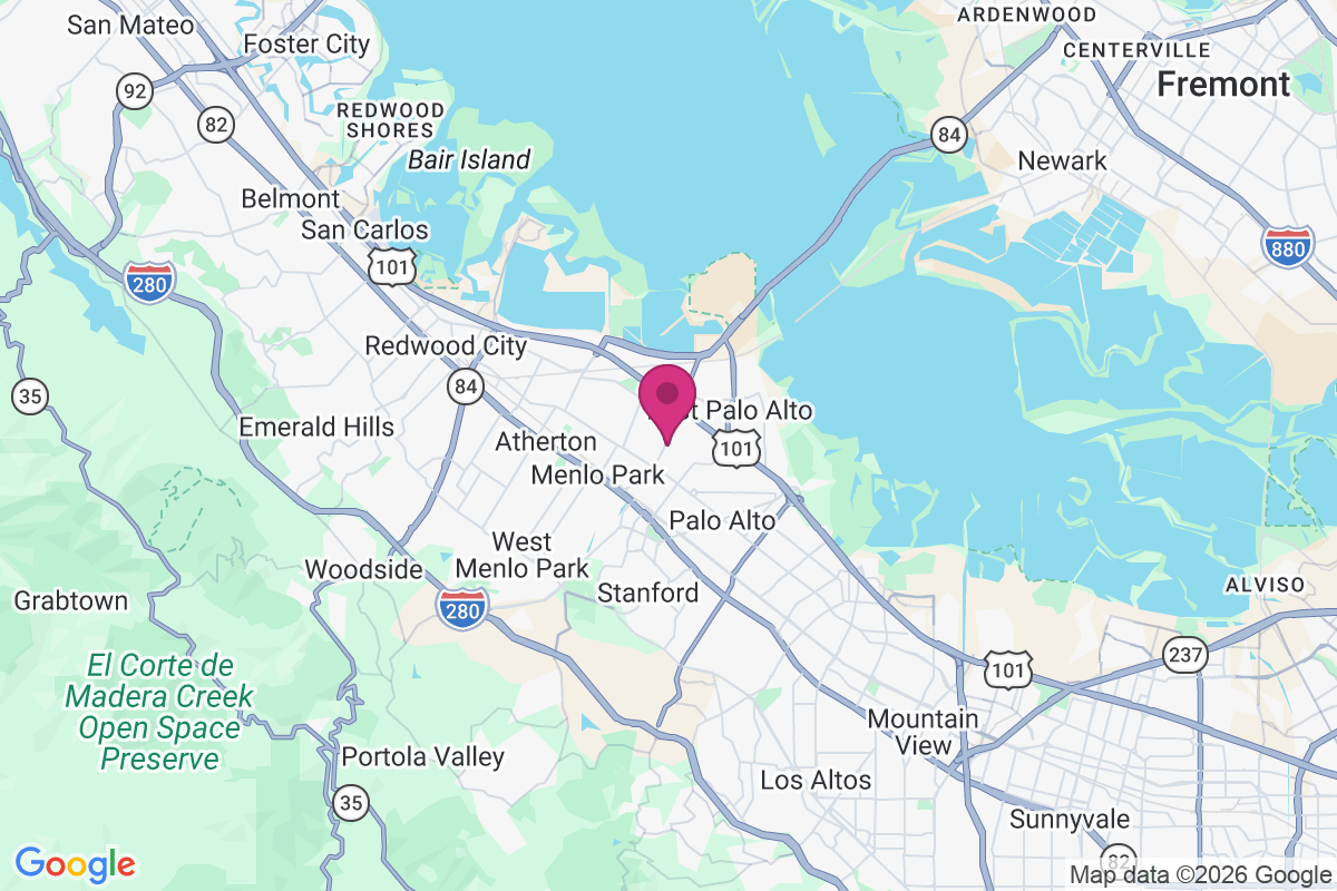 Menlo Oaks map