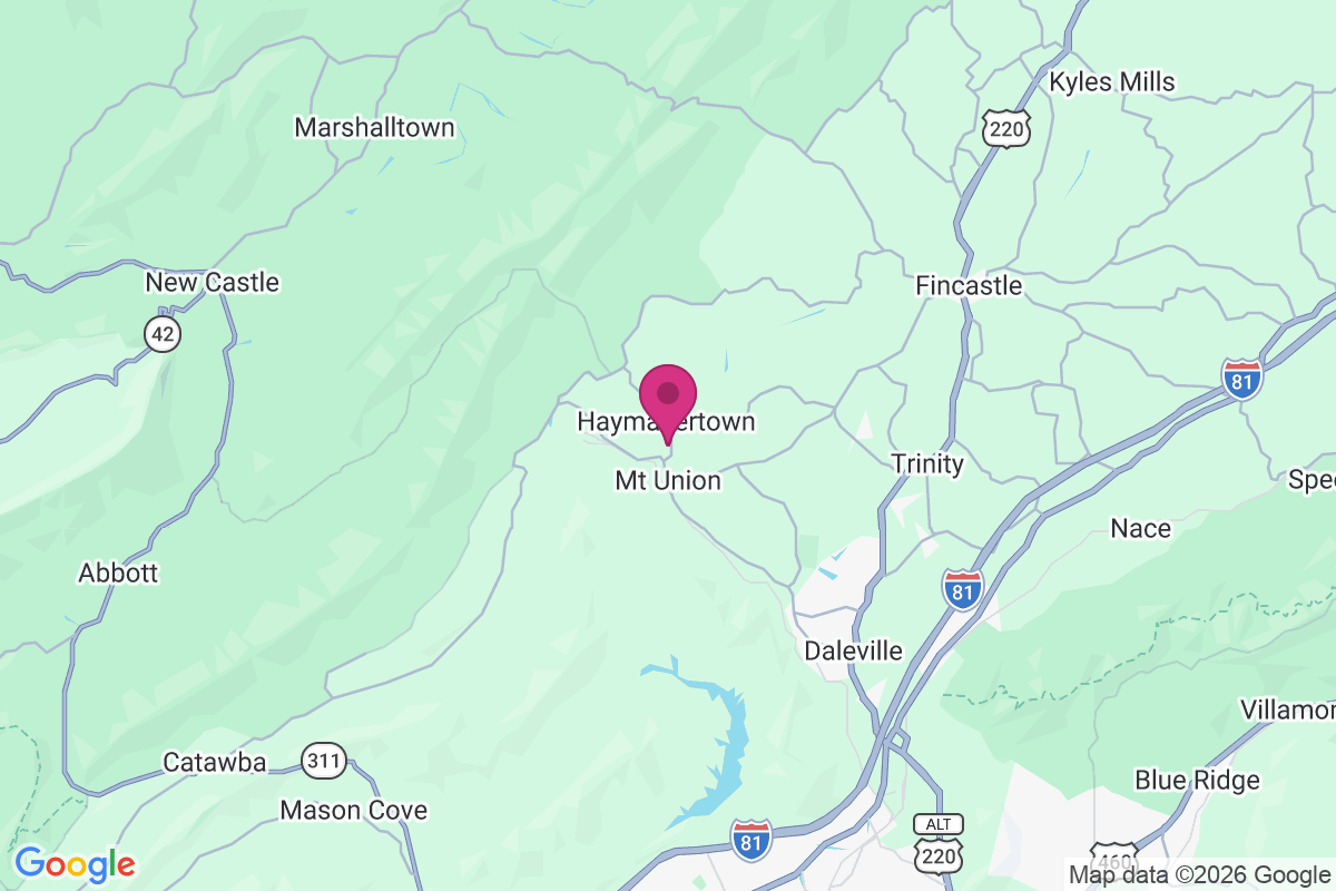 Haymakertown map