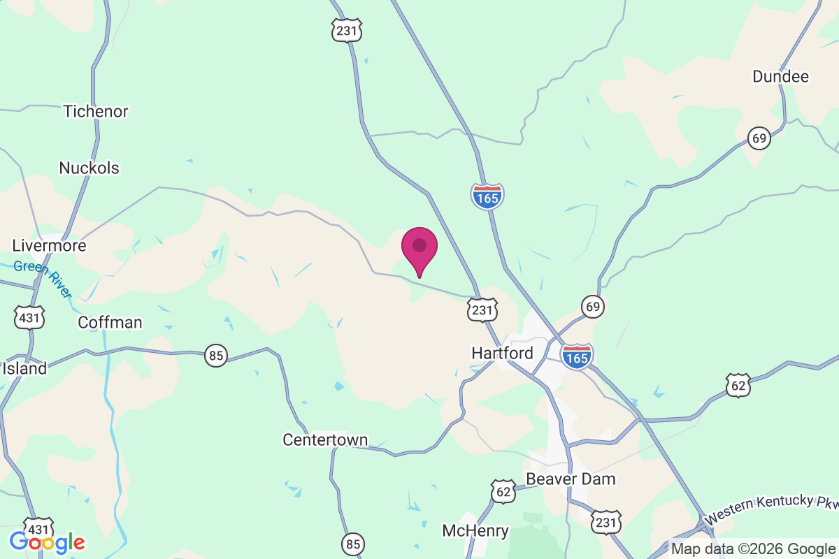 No Creek map