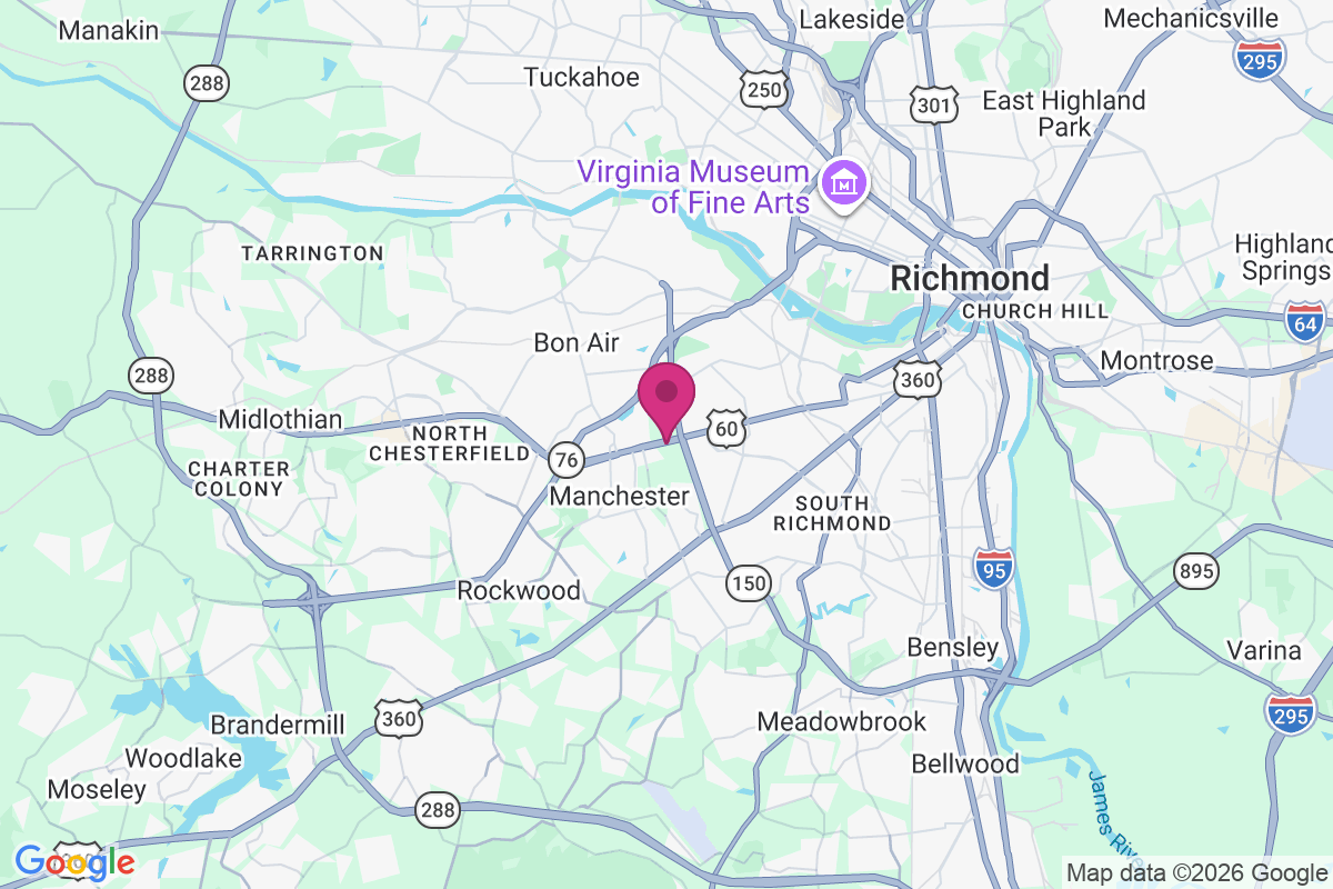 Chesterfield Village map