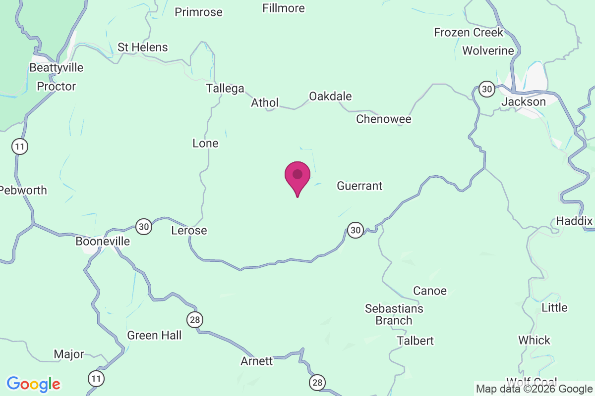 Jetts Creek map