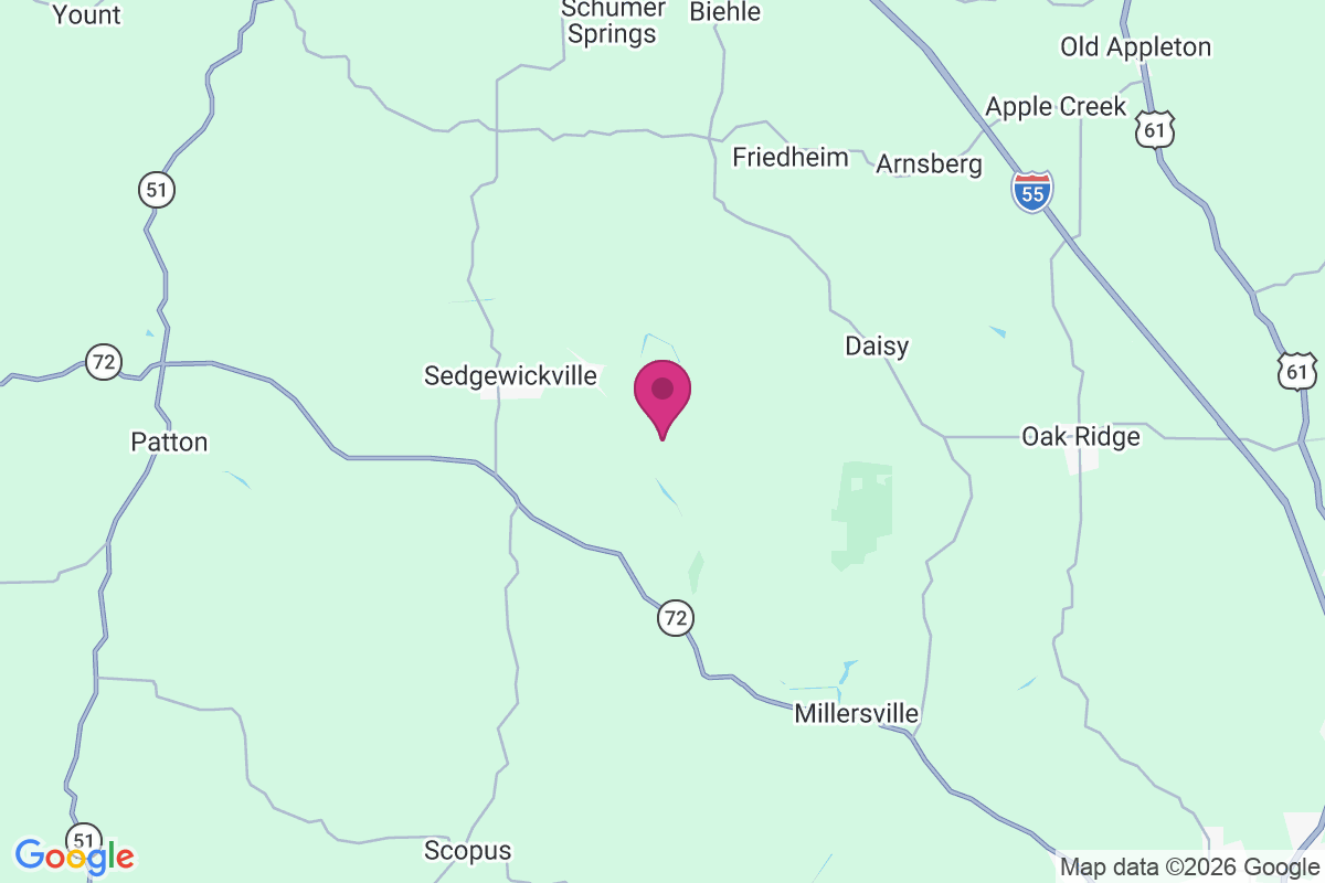 Conrads Mill map