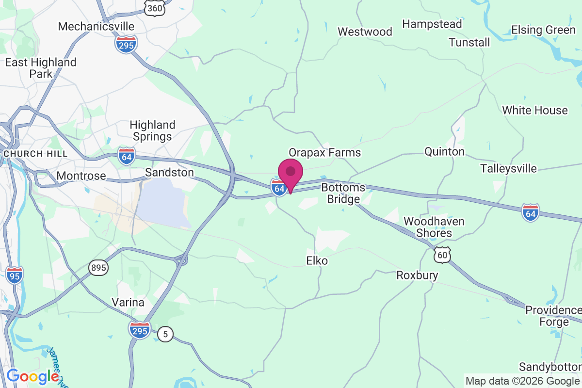 Bradley Acres map