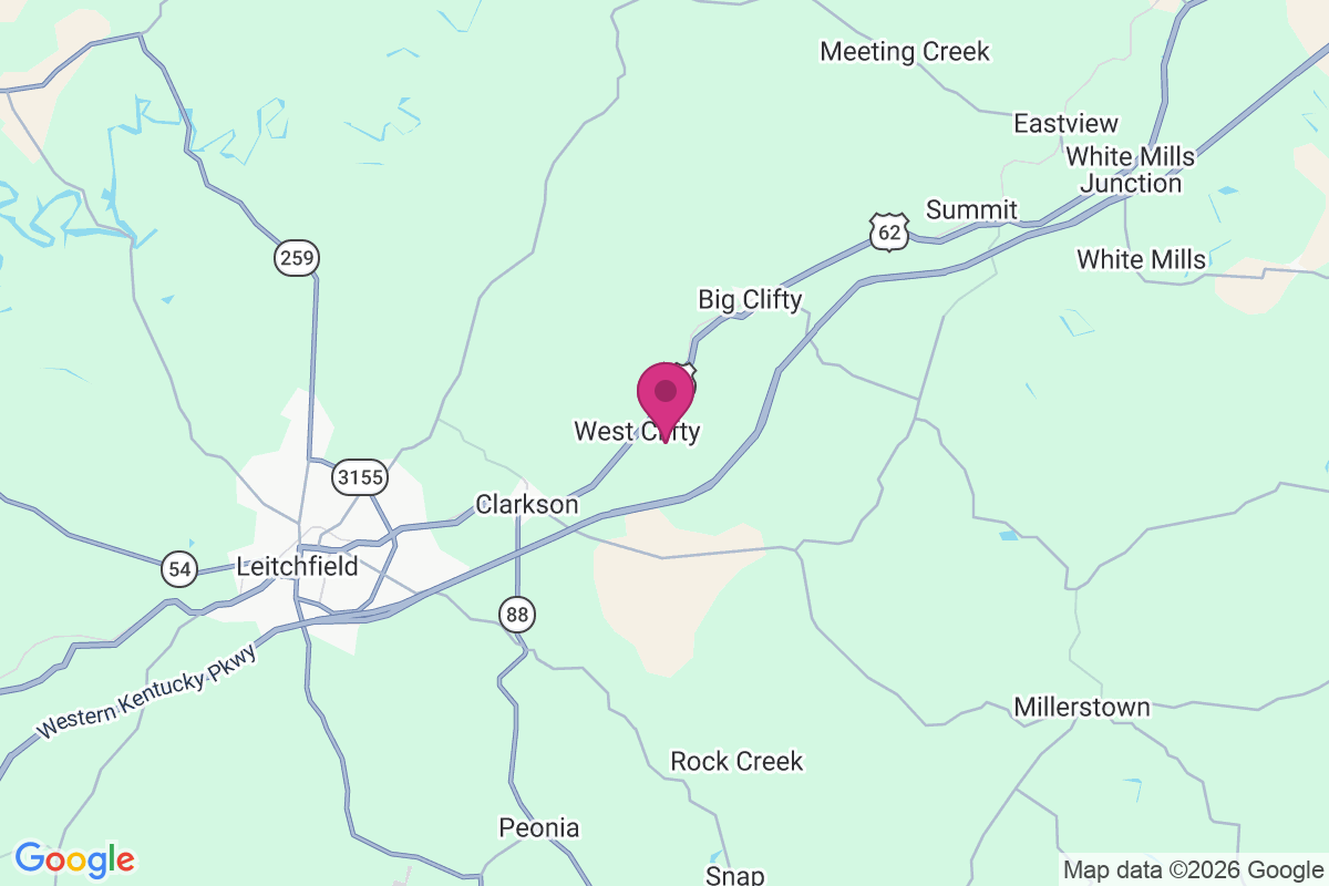 West Clifty map