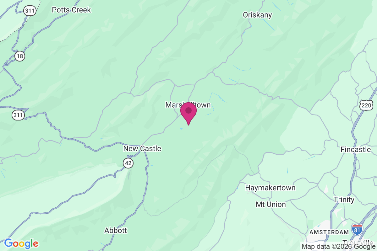 Virginia Mineral Springs map