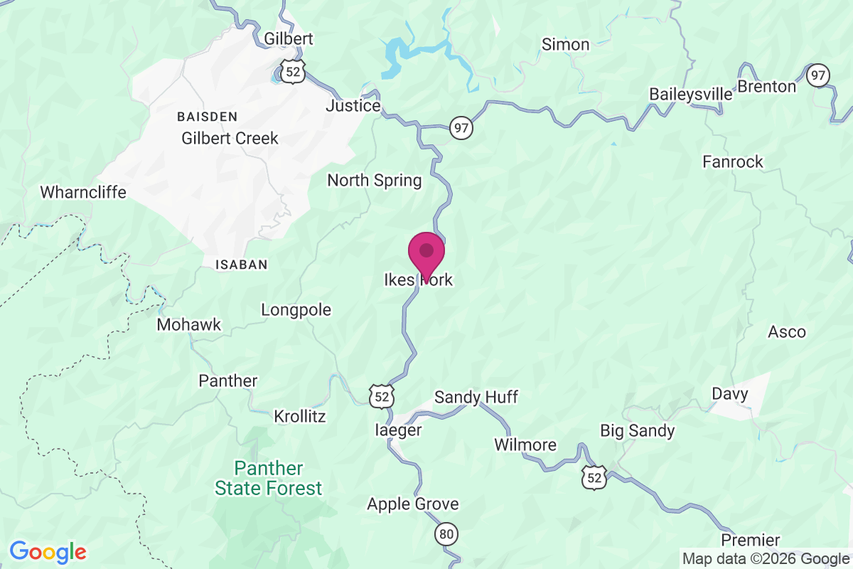 Ikes Fork map