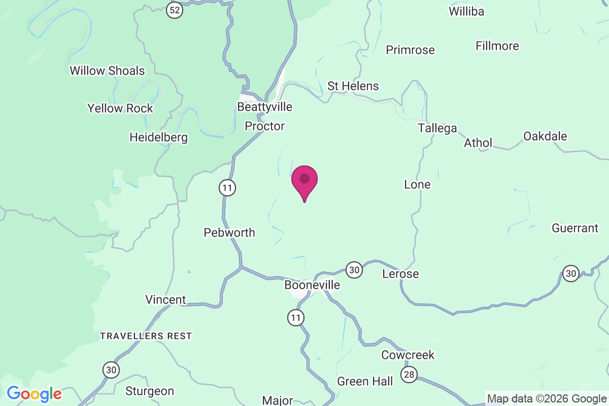 Lower Buffalo map