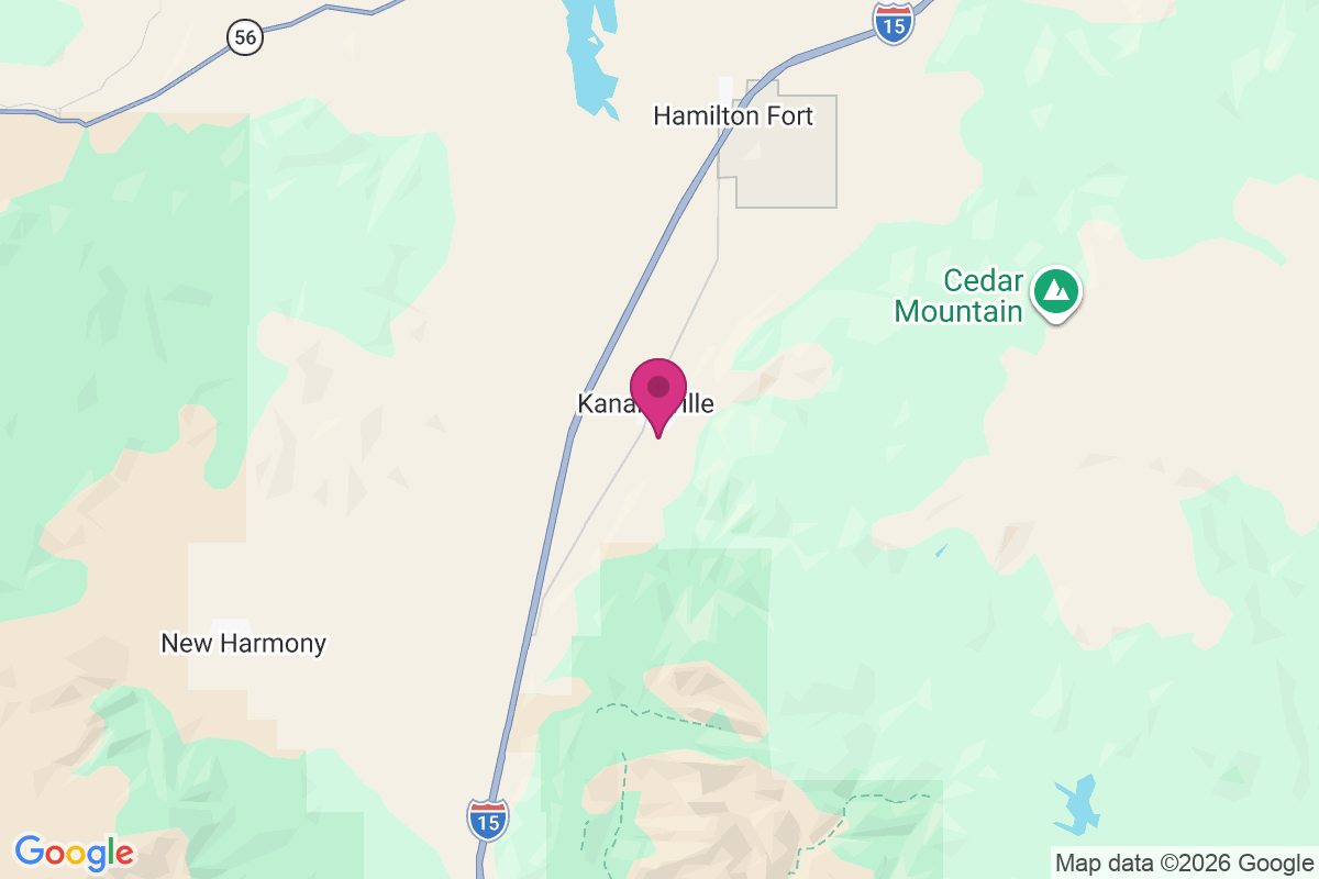 Kanarraville map