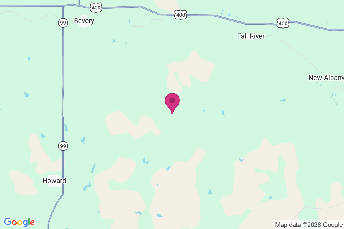 Cave Springs map